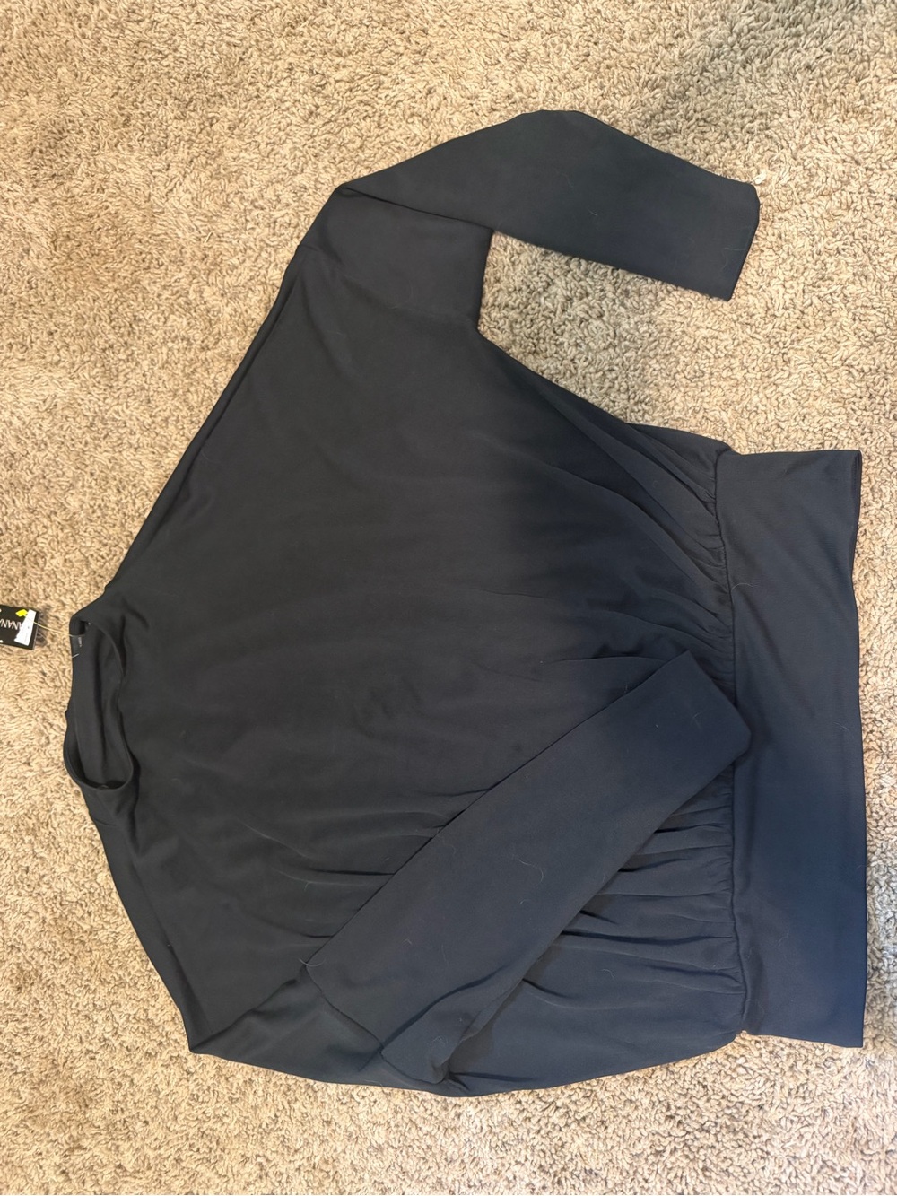 Banana Republic Black Long Sleeve Top